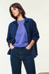 Des Petits Hauts blouse jacket vermon indigo